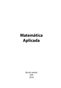 Matemática aplicada - Administrativo