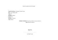 UNIDADE TEMÁTICA 3: Estrutura da Matéria e Reacções Químicas