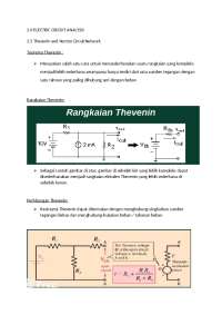 Explained about how thevenin and network theorem work in network circuit