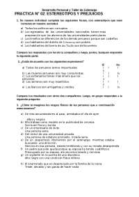 FODA PERSONAL DE DEARROLLO PERSONAL