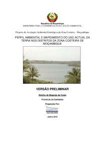 Perfil Ambiental do Distrito da Maganja da Costa, Província da Zambézia