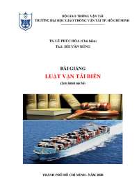 This Code regulates maritime activities, including regulations on ships, seafarers, seapor