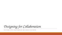 Designing for Collaboration: Voice and Video Considerations and Service Placement