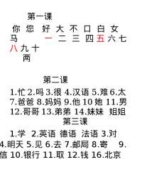 Tiếng Trung phần 2 bài 1 - bài 19