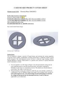 Structural Analysis Cardboard project