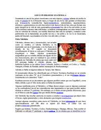 22 Idiomas que se hablan en Guatemala