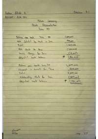 Proof of Cash Problem sets