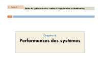Performance Analysis of Continuous Linear Time-Invariant Systems
