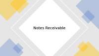 Notes Receivables (INTACC1)