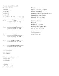 unit 2 formulas - 2016