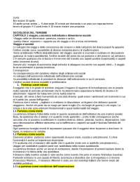 Sociologia del turismo e sviluppo del territorio