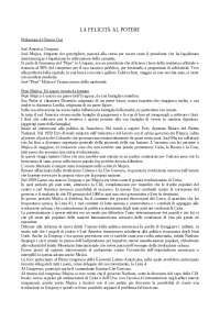 La felicità al potere