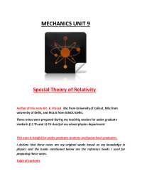 Special Theory of Relativity and Michelson-Morley Experiment