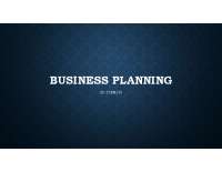 BUSINESS PLANNING IN THE MODERN WORLD