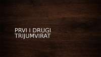 Prvi i drugi trijumvirat