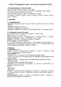 Morphologie des adverbes en ancien-français