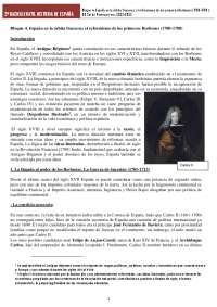 Hsitoria de España contemporanea