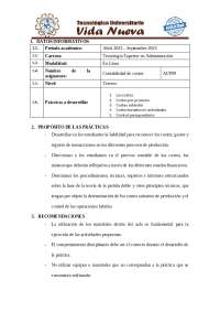 1.1.	PRACTICA N º 2
CÓDIGO: AUP09-GP-02
1.	TEMA: Costos por procesos
2.	TIEMPO DE DURACIÓN