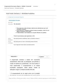 Teste de Programação Orientada a Objetos