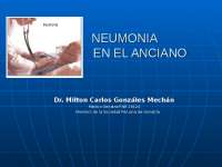 Neumonía en el Anciano: Factores de Riesgo, Patogenia, Clínica y Tratamiento