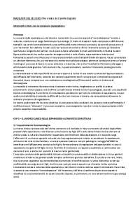Riassunti libro “interventi clinici con la coppia in separazione”  cap 1+2+cap a scelta