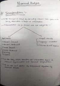 Numerical Analysis Notes