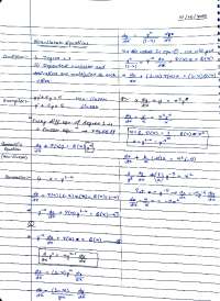 Differential Equation