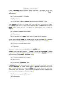 Análisis Gramatical: La Bomba y el Matrimonio