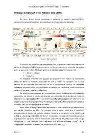 estudo da radiação na biologia, mais precisamente, raiox x, gama