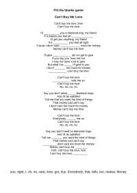 Can't Buy Me Love