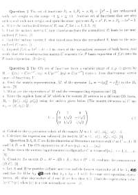 Mathematical Physics-I Mock Papers