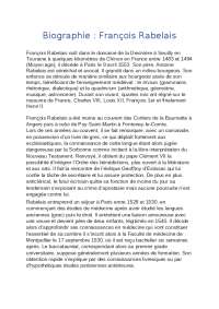 Gargantua biographie
