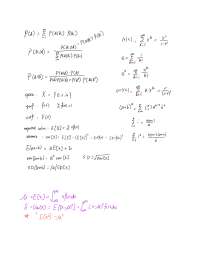 Probability Distributions and Statistical Inference