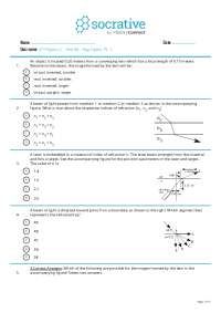 Quiz name: AP Physics 2 - Test 08