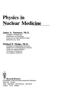 Nuclear Counting Statistics in Physics for Nuclear Medicine