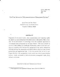 Automating Telecommunications Management: Problems, Challenges, and Solutions