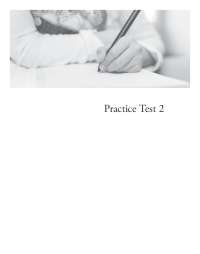 AP Physics 1 Exam Practice Test 2