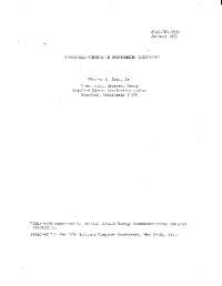 Structured Control in programming language