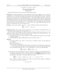 Related Rates and Ordinary Differential Equations