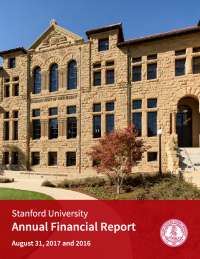 Stanford University Annual Financial Report: FY17 Management's Discussion and Analysis
