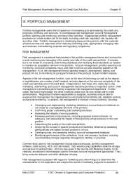 IX. PORTFOLIO MANAGEMENT