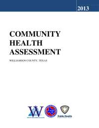Community Health Assessment of Williamson County, Texas