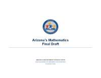Arizona's Mathematics Final Draft