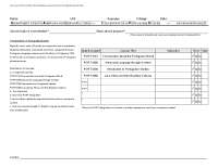 Concentration in Portuguese Studies at Columbia University