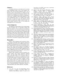 Summary Proceedings of the IEEE on Distributed Shared-Memory Systems