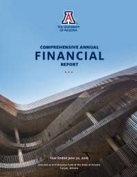 University of Arizona Comprehensive Annual Financial Report 2016