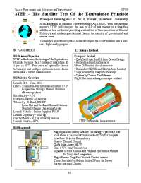 STEP: The Satellite Test Of the Equivalence Principle