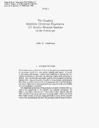 The Stanford Relativity Gyroscope Experiment: London Moment Readout of the Gyroscope