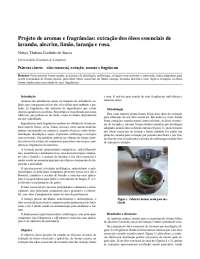 relatório de aromas (Lab integrado)