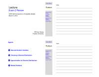 Discrete Random Variables: Review and Applications
